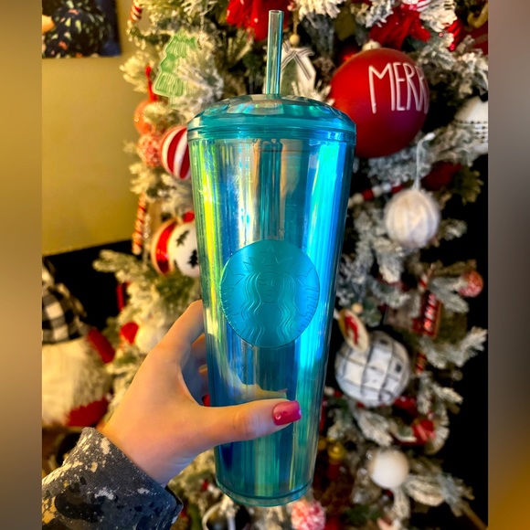 Starbucks Other - Iridescent Starbucks Tumbler 🪸